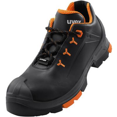 Uvex 2 6502241 Biztonsági cipő S3 Méret: 41 Fekete, Narancs 1 pár