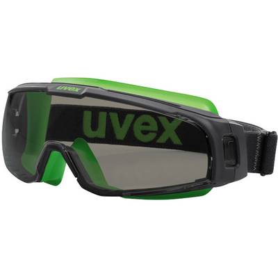 Uvex u-sonic 9308240 Védőszemüveg Fekete, Zöld