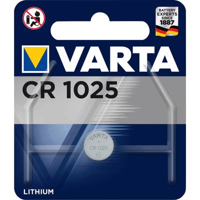 Varta Electronics CR1025 Gombelem CR 1025 Lítium 25 mAh 3 V 1 db