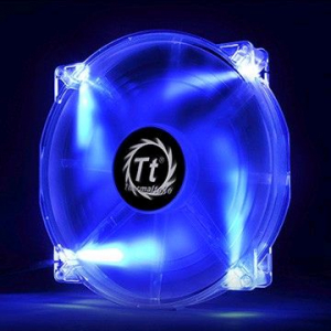 Thermaltake Pure 20 LED 20cm ház hűtő kék LED (CL-F016-PL20BU-A)