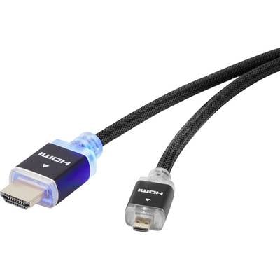 HDMI CsatlakozókábelLED-delSpeaKa Professional