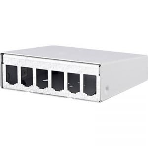 Metz Connect 130861-0602-E 6 port Hálózati patchpanel Szereletlen 1 ME