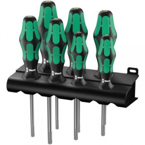 Műhely Csavarhúzó készlet 7 részes Wera 367/7 TORX® HF TORX BO