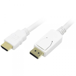 DisplayPort - HDMI átalakító kábel [1x DisplayPort dugó - 1x HDMI dugó] 2 m LogiLink CV0055