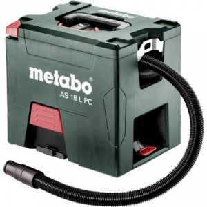 Metabo AS 18 L PC 602021850 Száraz porszívó Készlet 7.50 l Akku nélkül, L minőséítésű porszívó osztály