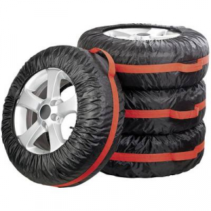 Gumiabroncs védőhuzat, autókerék tároló táska 4 db-os készlet, 13-19 Eufab Wheelbag 30586