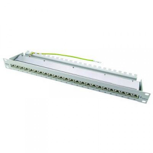 Telegärtner 24 port Hálózati patchpanel CAT 6A 1 ME