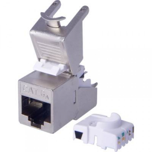 Digitus DN-93617-24 RJ45 beépíthető modul Keystone CAT 6A