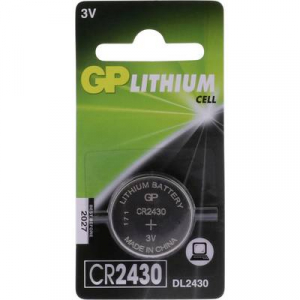 GP Batteries CR2430 Gombelem CR 2430 Lítium 300 mAh 3 V 1 db