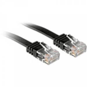 RJ45 Hálózat Csatlakozókábel CAT 6 U/UTP 1.00 m Fekete LINDY