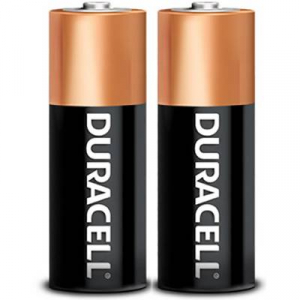 23A alkáli elem, távirányító elem, 12V 33 mAh, 2 db, Duracell A23, E23A, V23A, V23PX, V23GA, L1028, MN21, G23A