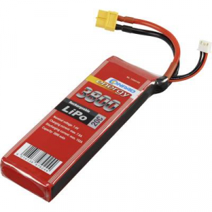 Akkucsomag, LiPo 7.4 V 3800 mAh 20 C Conrad energy stick