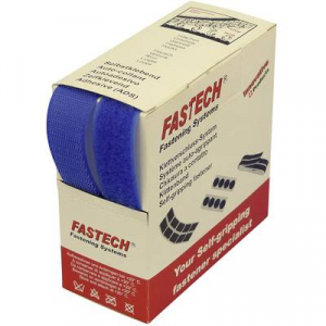 FASTECH® B25-STD042605 Tépőzár Felvarrható Bolyhos és horgos fél (H x Sz) 5 m x 25 mm Kék 5 m