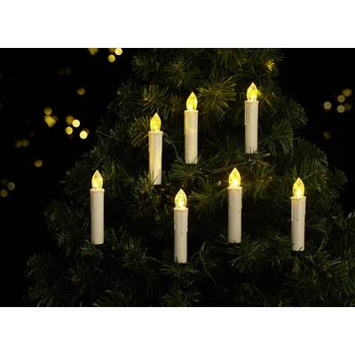 Sygonix SY-4531626 Karácsonyfa világítás Kültérre Elemekről üzemeltetett Fényforrások száma 20 LED