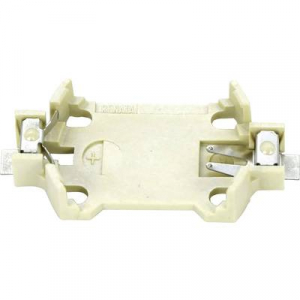 Gombelemtartó 1 CR 2450 Vízszintes, Felületi SMD szerelés (H x Sz x Ma) 36.5 x 16.1 x 7.5 mm Takachi SMTU2450