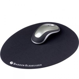 Egérpad BakkerElkhuizen The Egg Ergonómikus Fekete
