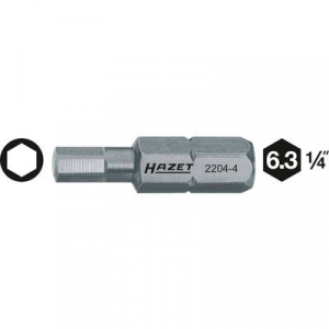 Hatlap bit 4 mm Hazet Különleges acél C 6.3 1 db