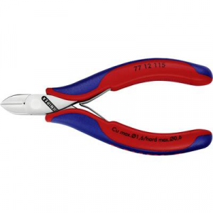 Knipex 77 12 115 Elektronikai oldalcsípőfogó 115 mm