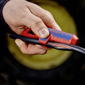 Knipex 16 95 02 SB ErgoStrip Kábel csupaszoló Alkalmas Kerek vezetékek, Nedves helyiség kábel, Adtavezeték, Koax kábel 4.8 ... 13 mm 0.2 ... 4 mm2