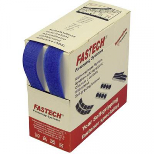 FASTECH® B20-STD042605 Tépőzár Felvarrható Bolyhos és horgos fél (H x Sz) 5 m x 20 mm Kék 5 m