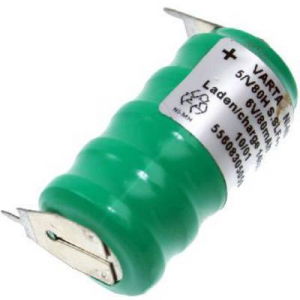 Varta V5/80H-SLF ++/- Gombakku 80H NiMH 80 mAh 6 V 1 db