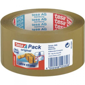 Tesa csomagoló ragasztószalag, barna (H x Sz) 66 m x 50 mm TESA Tesapack® Ultra Strong