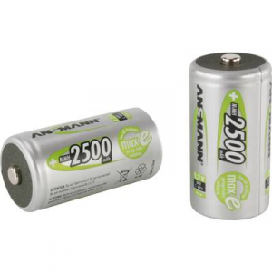 Ansmann maxE HR14 Babyakku NiMH 2500 mAh 1.2 V 2 db