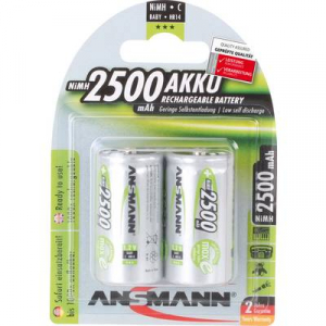 Ansmann maxE HR14 Babyakku NiMH 2500 mAh 1.2 V 2 db