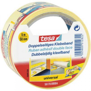 Kétoldalú ragasztószalag, univerzális, 5 m x 50 mm, TESA®