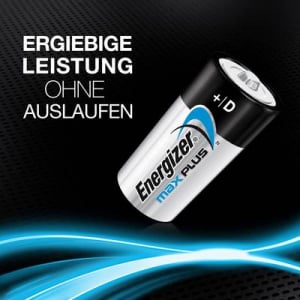 Góliátelem Alkáli mangán Energizer Max Plus 1.5 V 2 db