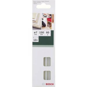 Bosch Accessories 2609256A03 Ragasztópisztoly rúd 7 mm 150 mm Átlátszó (tejszerű) 10 db