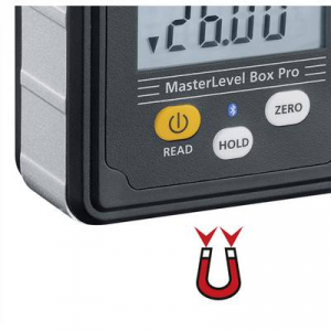 Laserliner MasterLevel Box Pro (BLE) 081.262A Digitális vízmérték 28 mm 360 ° Kalibrált: Gyári standard (tanusítvány nélkül)