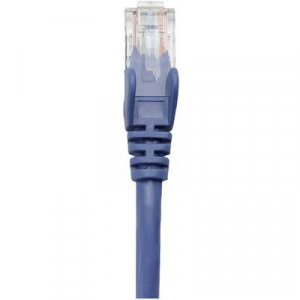 RJ45 Hálózat Csatlakozókábel CAT 6A S/FTP 0.50 m Kék Egyszeres árnyékolás, Tejes árnyékolás, Halogénmentes Intellinet