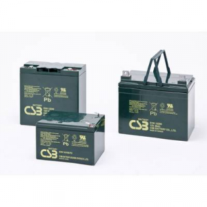 CSB Battery EVH 12240 EVH12240 Ólomakku 12 V 24 Ah Ólom-vlies (AGM) (Sz x Ma x Mé) 181 x 170 x 170 mm M5 csavaros csatlakozó Ciklusálló, Karbantartásm