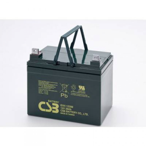 CSB Battery EVH 12390 EVH12390 &Oacute;lomakku 12 V 39 Ah &Oacute;lom-vlies (AGM) (Sz x Ma x M&eacute;) 196 x 178 x 155 mm M6 csavaros csatlakoz&oacute; Ciklus&aacute;ll&oacute;, Karbantart&aacute;sm