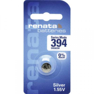 394 gombelem, ezüstoxid, 1,55V, 84 mAh, Renata SR936SW, SR936, V394, D394, 625, 280-17, SB-A4, RW33, BS27, AG9