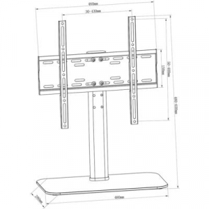 My Wall HP2BL TV talp 81,3 cm (32) - 139,7 cm (55) Merev