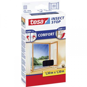 TESA® COMFORT szúnyogháló ablakra, 1,3 x 1,3 m, antracit