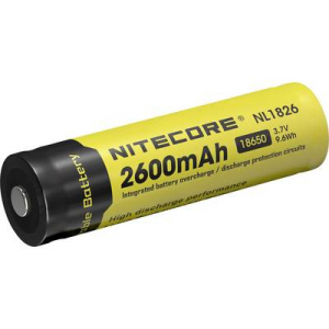 NiteCore NL1826 Speciális akku 18650 Lítiumion 3.7 V 2600 mAh