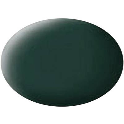 Festék, feketés zöld, matt, színkód: 40, 18 ml, Revell Aqua