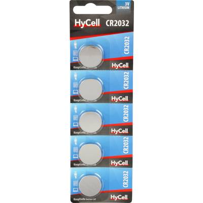HyCell CR2032 Gombelem CR 2032 Lítium 200 mAh 3 V 5 db