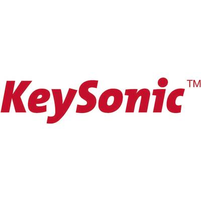 Keysonic KSK-5230 IN (UK) Billentyűzet Fekete Szilikon membrán, Vízálló (IPX7), Beépített érintőpanel, Egérgombok