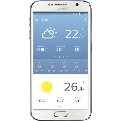 Meteorológiai állomás iPhone/iPad/iPod készülékekhez, Netatmo NWS01