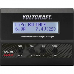 Multifunkciós modell töltő 12 V 6 A VOLTCRAFT V-Charge 60 DC