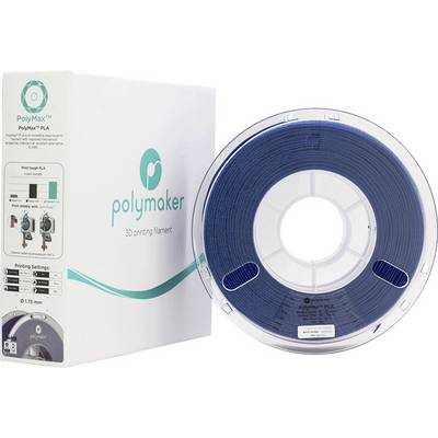 Polymaker 70156 3D nyomtatószál PolyMax PLA műanyag 2.85 mm Kék 750 g