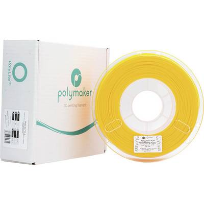 Polymaker 70537 3D nyomtatószál PolyLite PLA műanyag 1.75 mm Sárga 1 kg