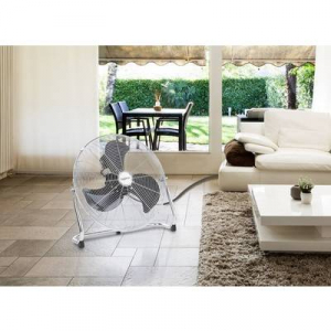 Padlóventilátor 140 W, ezüst, Sygonix FE-50A
