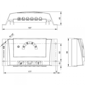 Szolár töltésszabályzó modul 12 V, 24 V 30 A Steca Steca Solarix PRS 3030