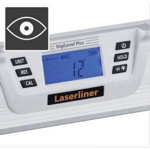 Digitális vízmérték 60 cm 180 ° 1 mm/m Laserliner DigiLevel Plus 60 081.251A