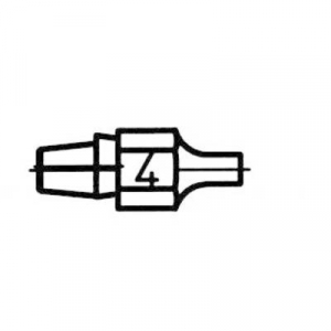 Weller DX 114 Forrasztási anyag elszívó dűzni Hegy méret 1.8 mm Csúcs hossza 23 mm Tartalom, tartalmi egységek rendelésenként 1 db
